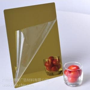 Manufacturering mirror acrylic sheet with different colors
